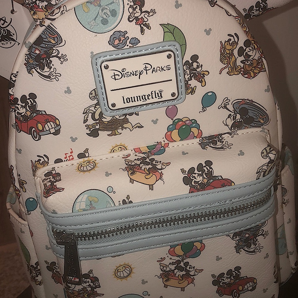 NEW DISNEY LOUNGEFLY BAG AND WALLET